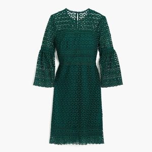 J.Crew Daisylace Bell Sleeve Dress